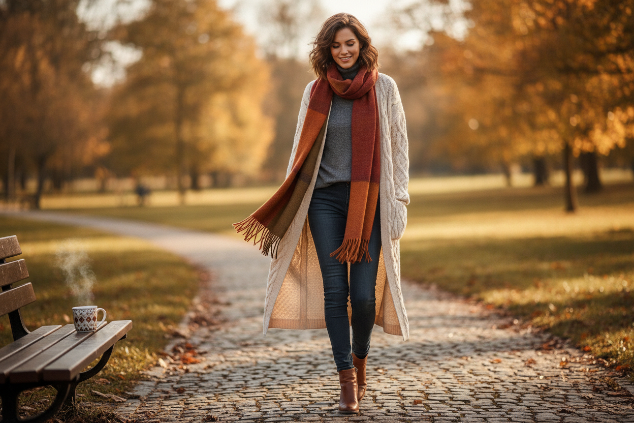 Den ultimative guide til lang cardigan: Stil, komfort og tidløs elegance