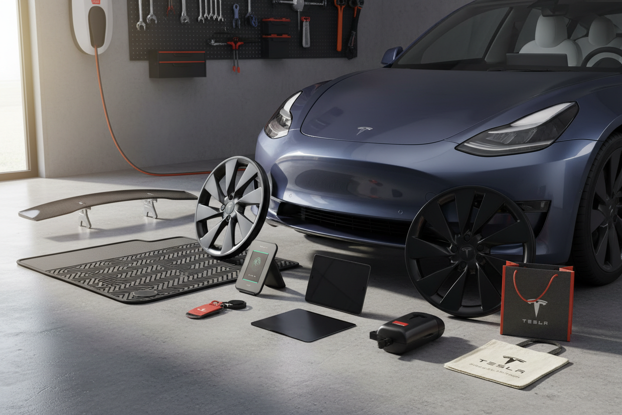 Optimer Din Tesla Model 3: Det Bedste Tilbehør